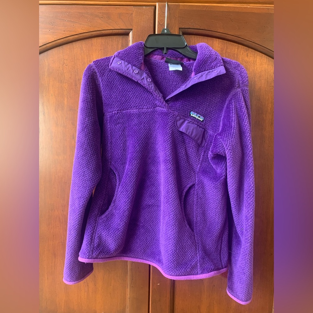 Purple Patagonia pullover
